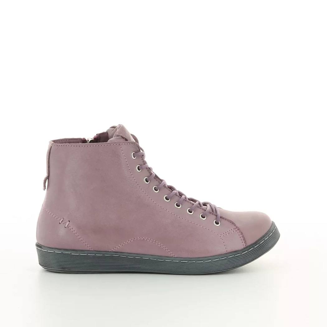 Image (2) de la chaussures Andrea Conti - Bottines Violet / Lilas en Cuir