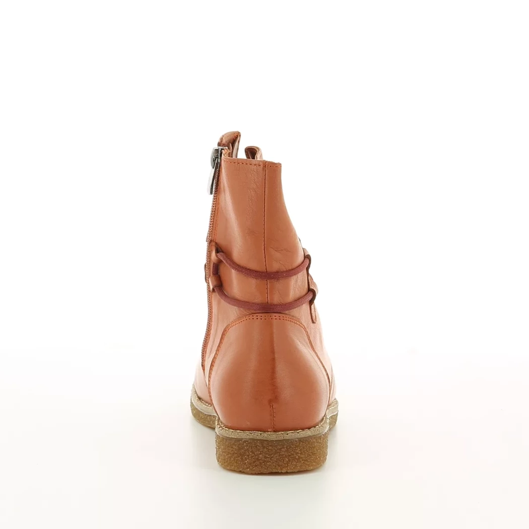 Image (3) de la chaussures Andrea Conti - Bottines Orange en Cuir Image (3) de la chaussures Andrea Conti - Bottines Orange en Cuir