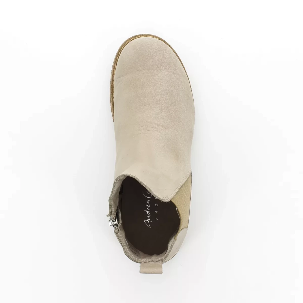 Image (6) de la chaussures Andrea Conti - Boots Taupe en Cuir