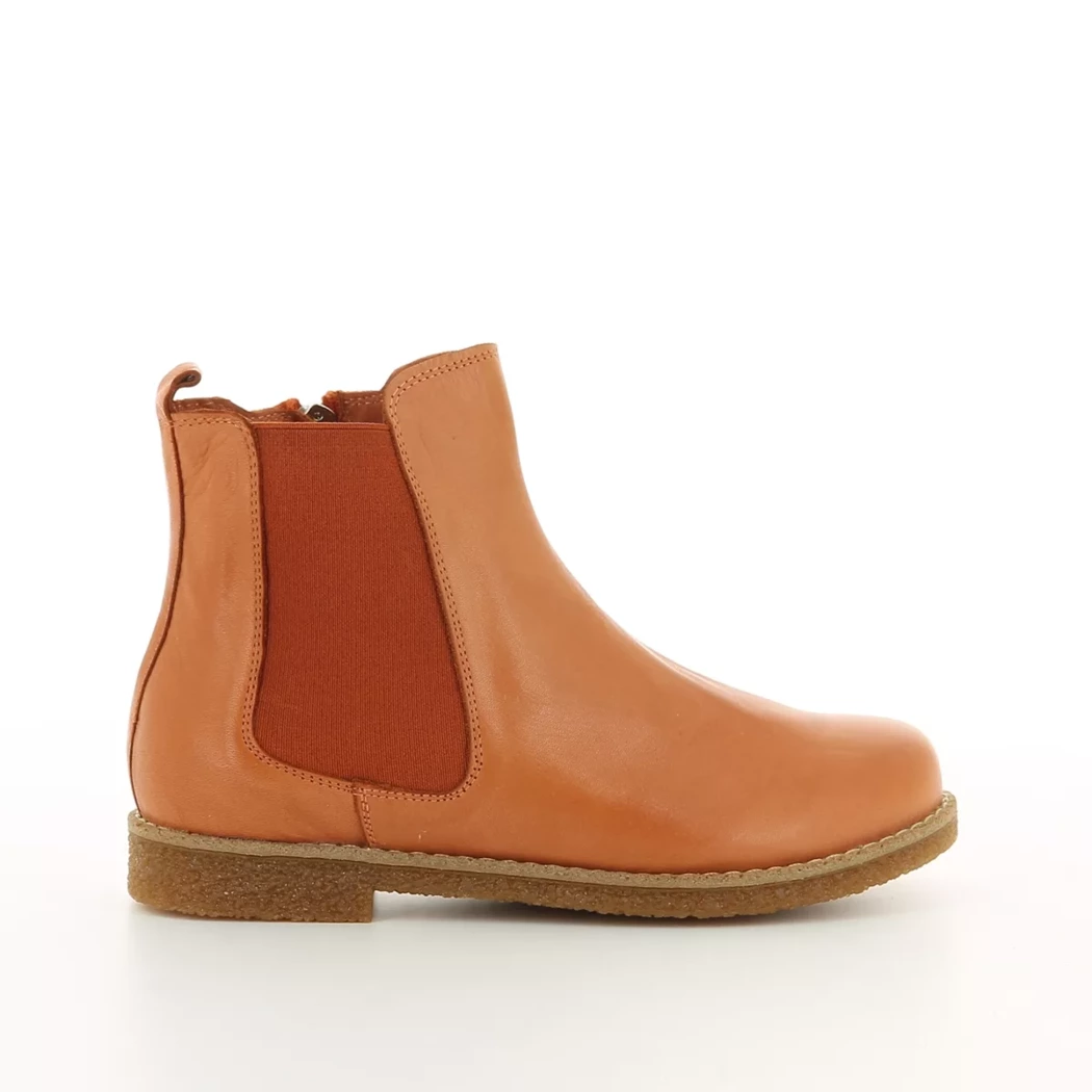 Image (2) de la chaussures Andrea Conti - Boots Orange en Cuir