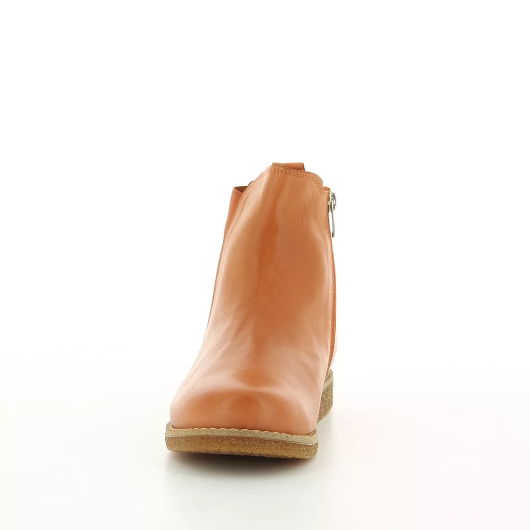 Image (5) de la chaussures Andrea Conti - Boots Orange en Cuir