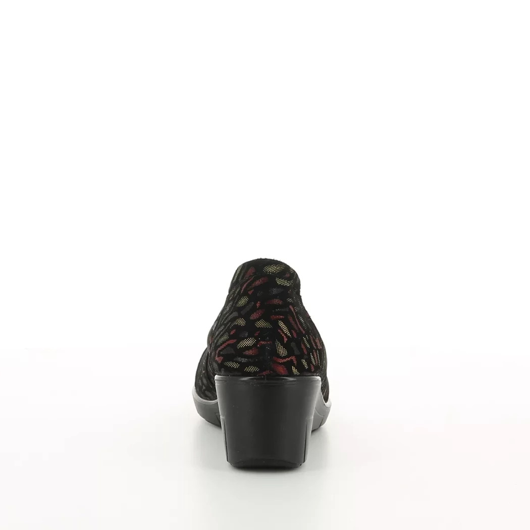 Image (3) de la chaussures Inea - Escarpins Noir en Cuir nubuck