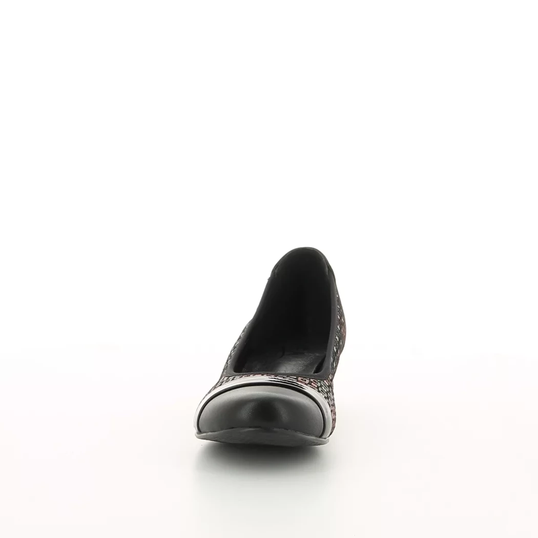 Image (5) de la chaussures Inea - Escarpins Noir en Multi-Matières