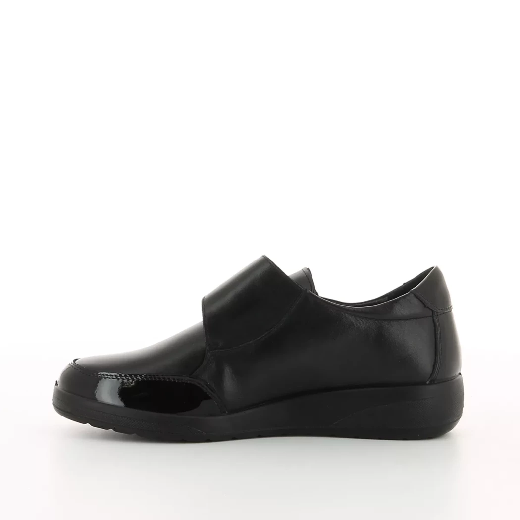 Image (4) de la chaussures Inea - Chaussures à velcro Noir en Cuir