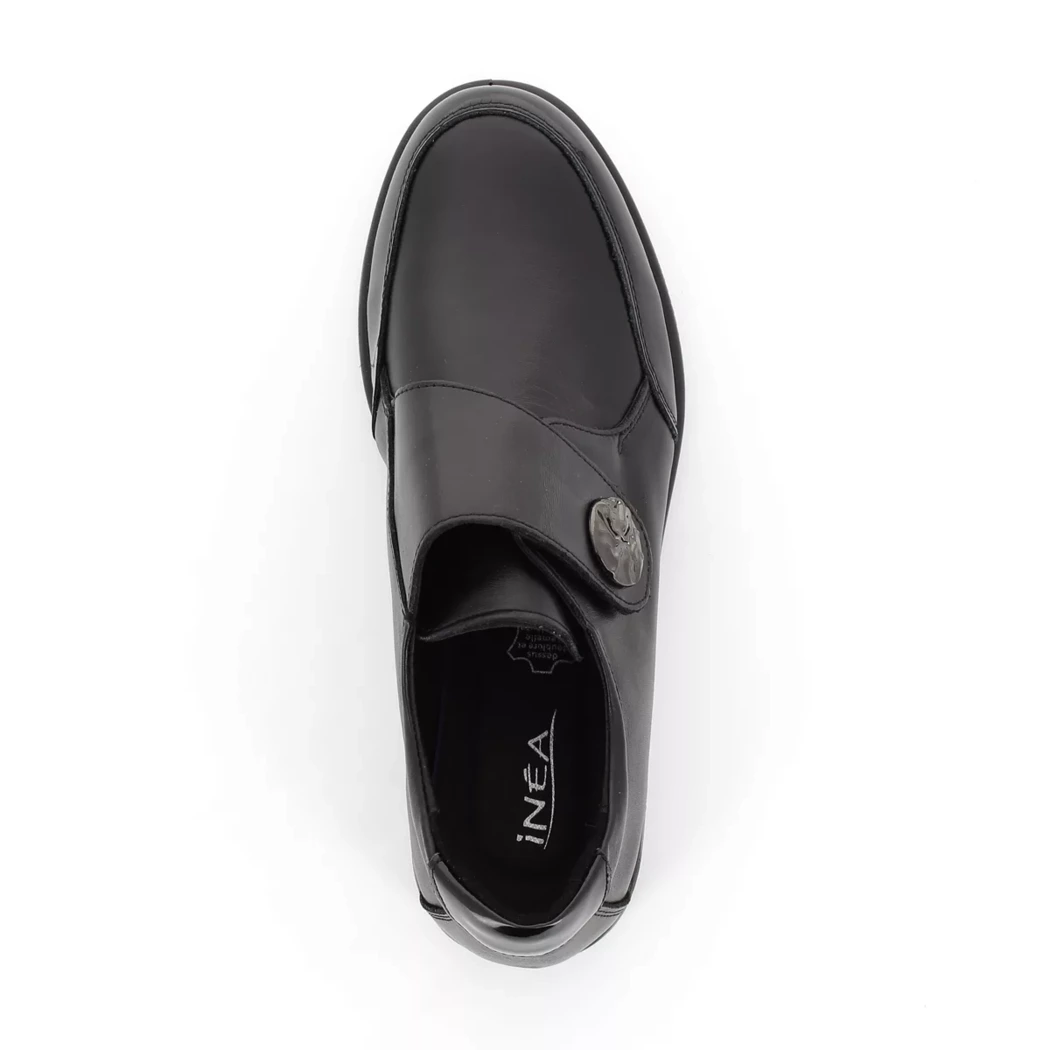 Image (6) de la chaussures Inea - Chaussures à velcro Noir en Cuir