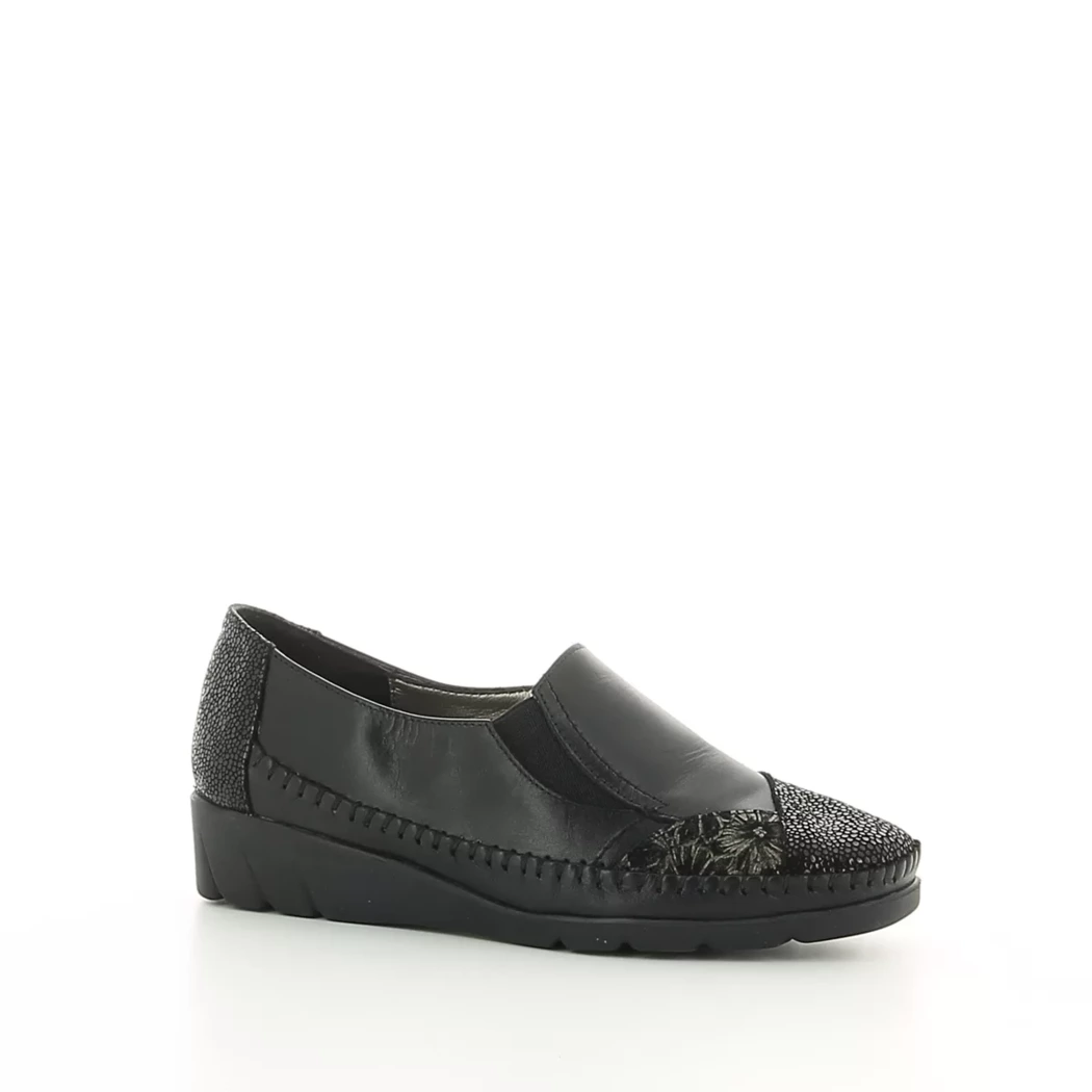 Image (1) de la chaussures Inea - Mocassins Noir en Cuir