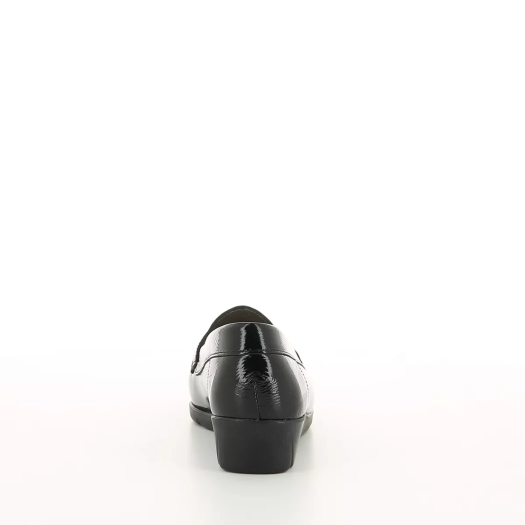 Image (3) de la chaussures Inea - Mocassins Noir en Cuir vernis
