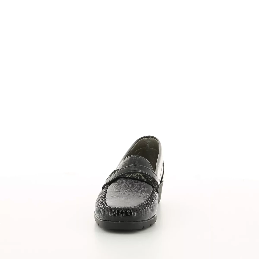 Image (5) de la chaussures Inea - Mocassins Noir en Cuir vernis