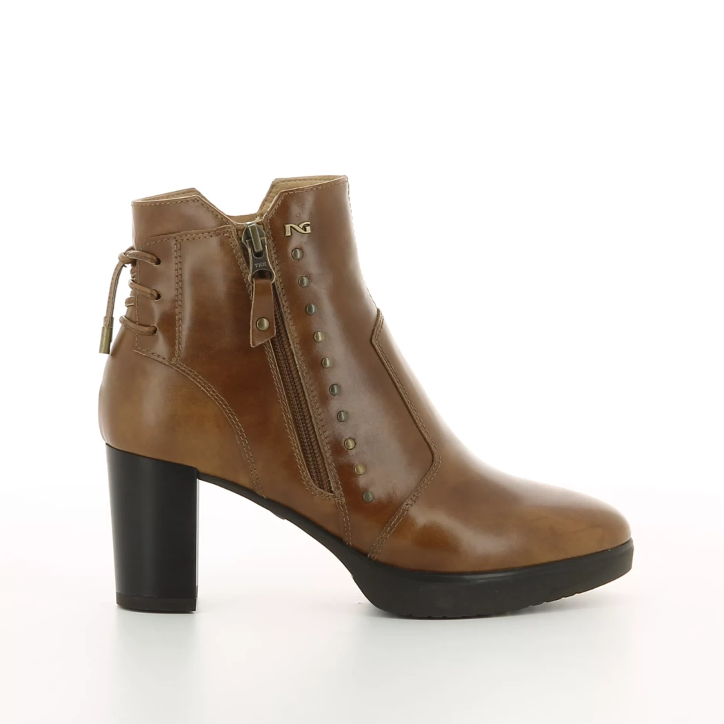 Image (2) de la chaussures Nero Giardini - Boots Cuir naturel / Cognac en Cuir