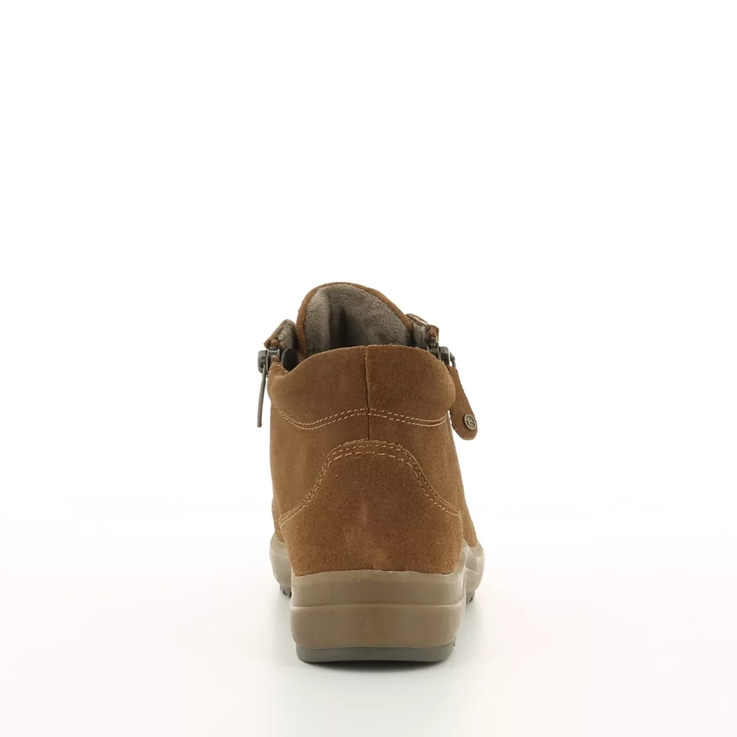 Image (3) de la chaussures Tamaris Comfort - Bottines Cuir naturel / Cognac en Cuir nubuck