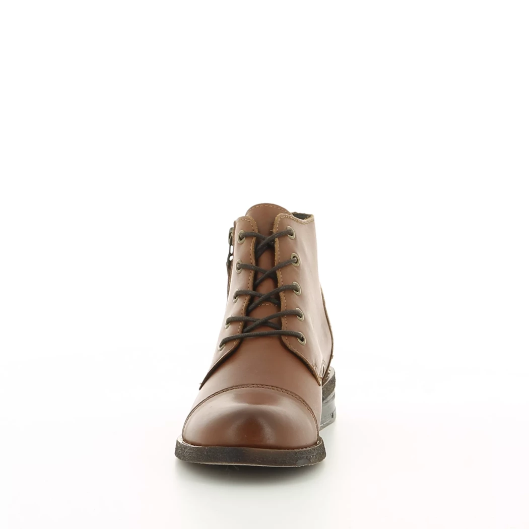 Image (5) de la chaussures Goodstep - Bottines Cuir naturel / Cognac en Cuir