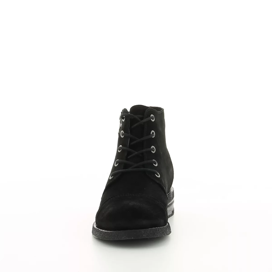 Image (5) de la chaussures Goodstep - Bottines Noir en Cuir nubuck