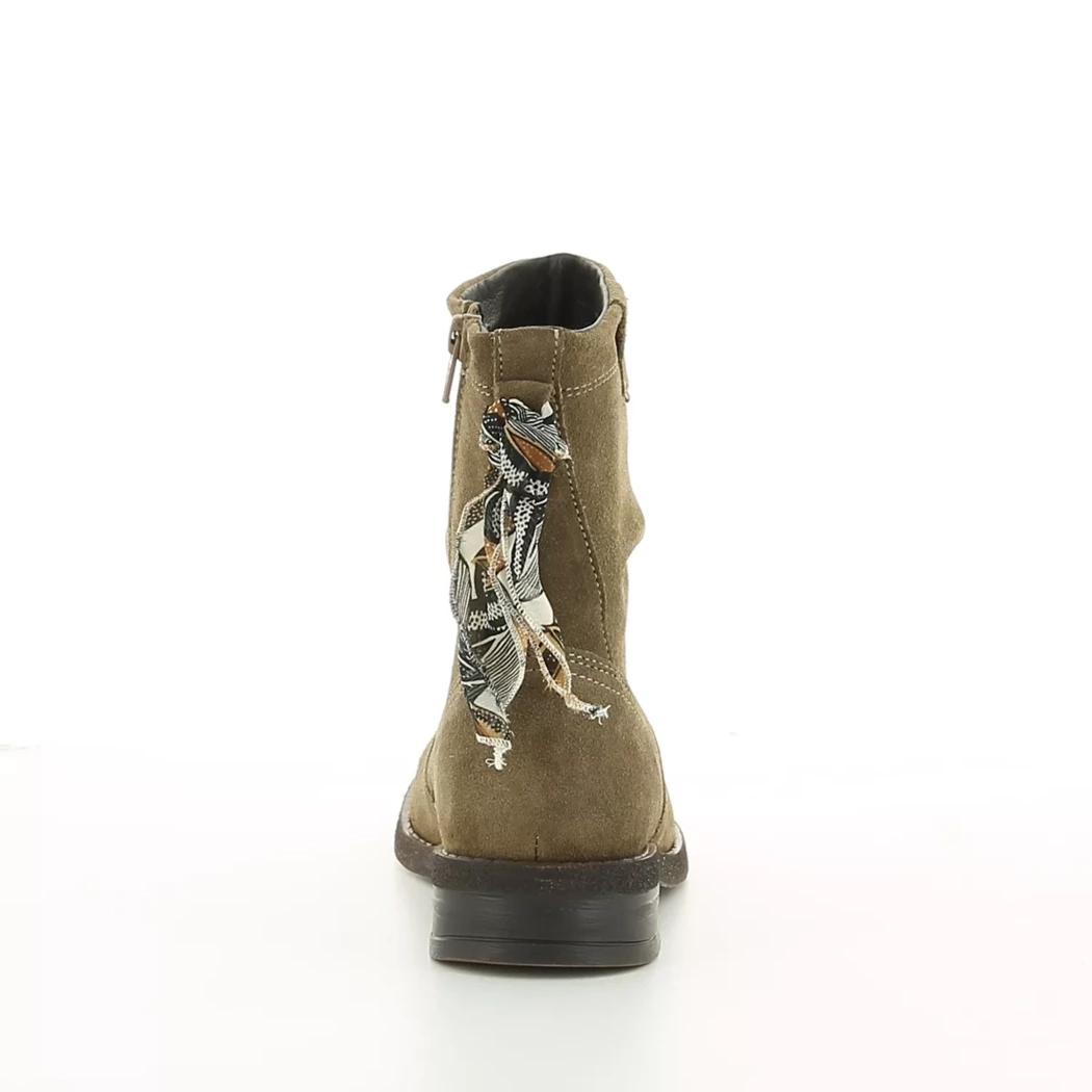 Image (3) de la chaussures Goodstep - Boots Taupe en Cuir nubuck