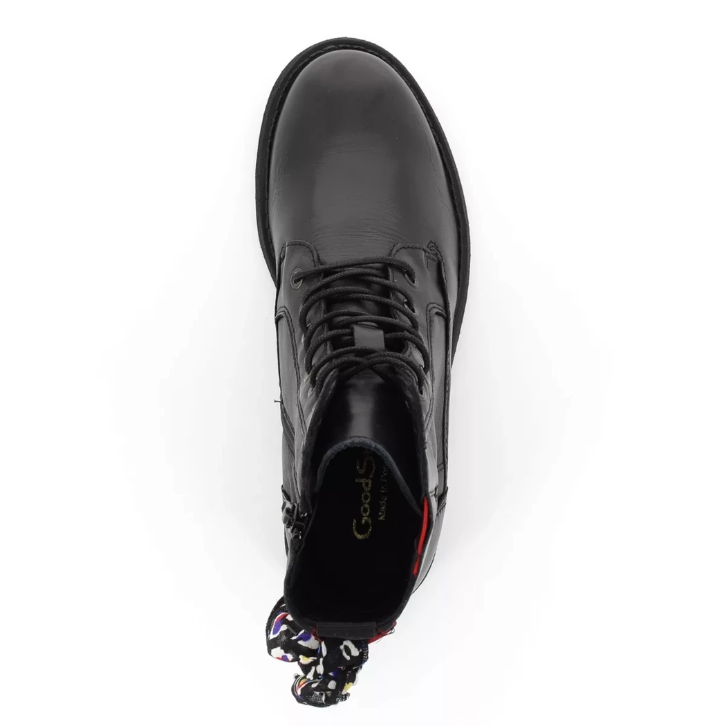 Image (6) de la chaussures Goodstep - Bottines Noir en Cuir