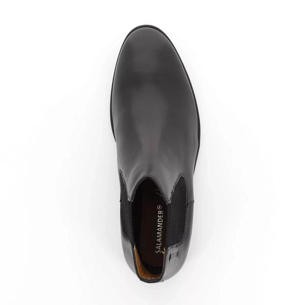 Image (6) de la chaussures Salamander - Boots Noir en Cuir
