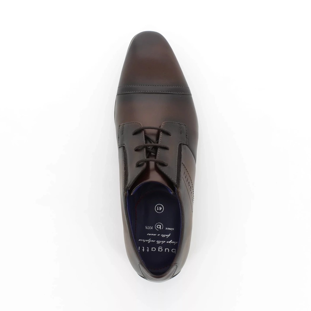 Image (6) de la chaussures Bugatti - Chaussures à lacets Marron en Cuir