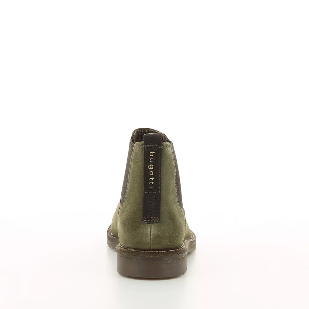 Image (3) de la chaussures Bugatti - Boots Vert en Cuir nubuck