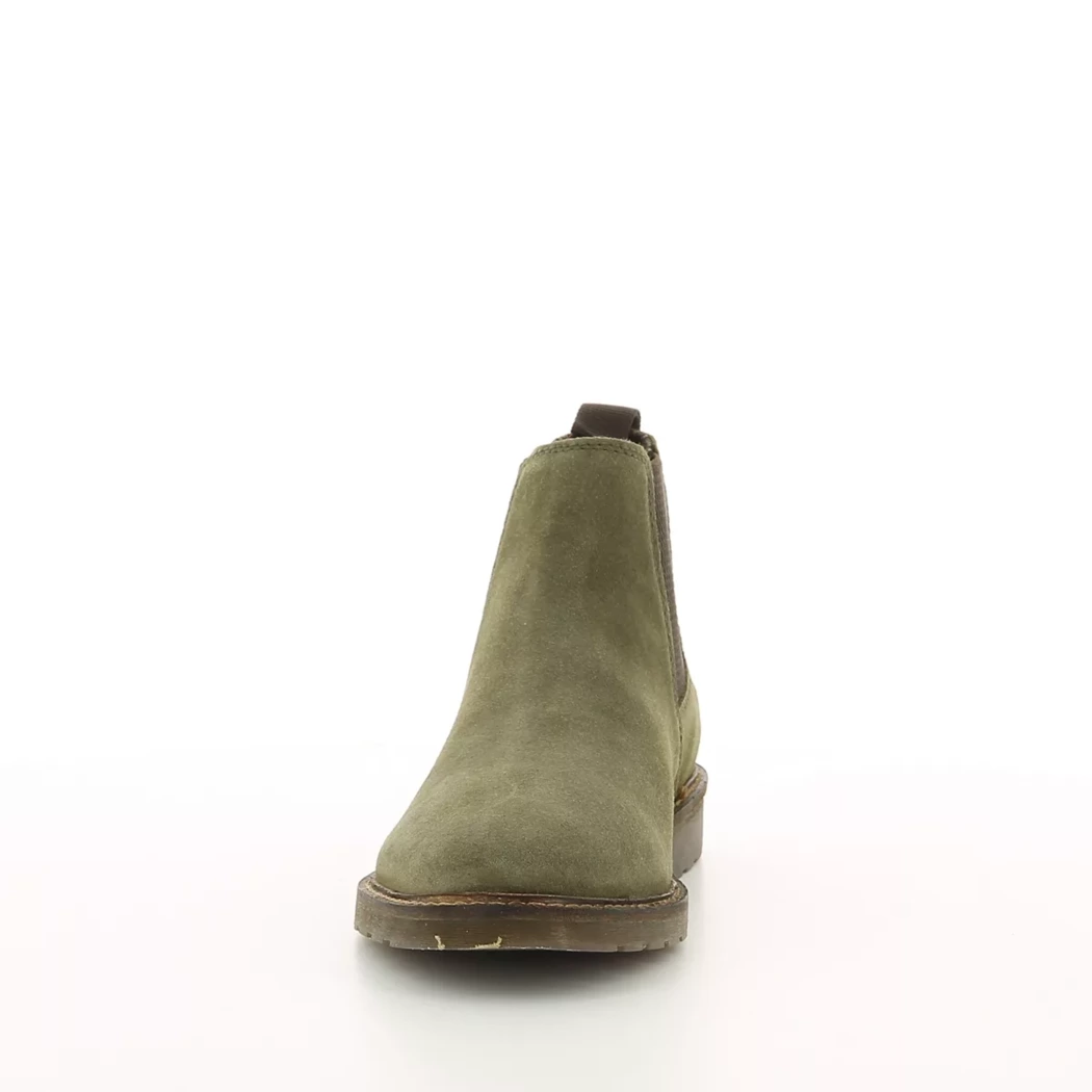 Image (5) de la chaussures Bugatti - Boots Vert en Cuir nubuck