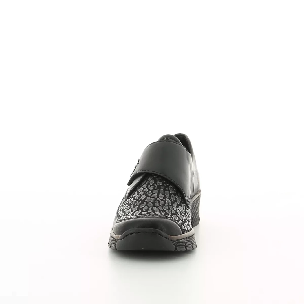 Image (5) de la chaussures Rieker - Chaussures à velcro Noir en Cuir synthétique