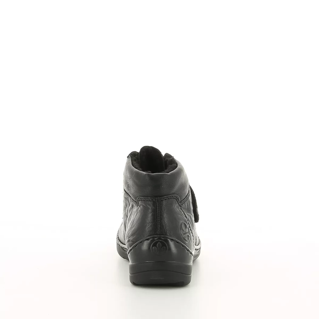 Image (3) de la chaussures Rieker - Boots Noir en Cuir