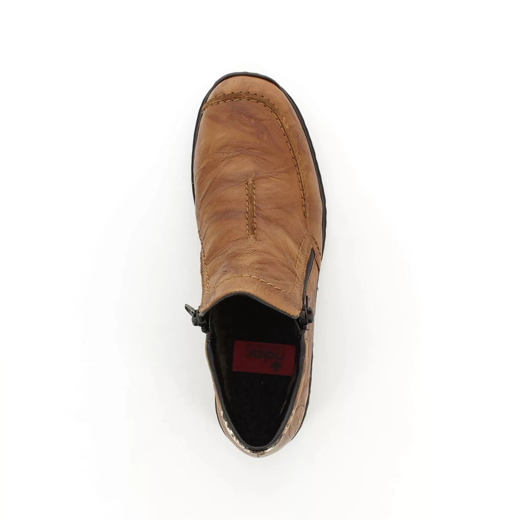 Image (6) de la chaussures Rieker - Boots Cuir naturel / Cognac en Cuir
