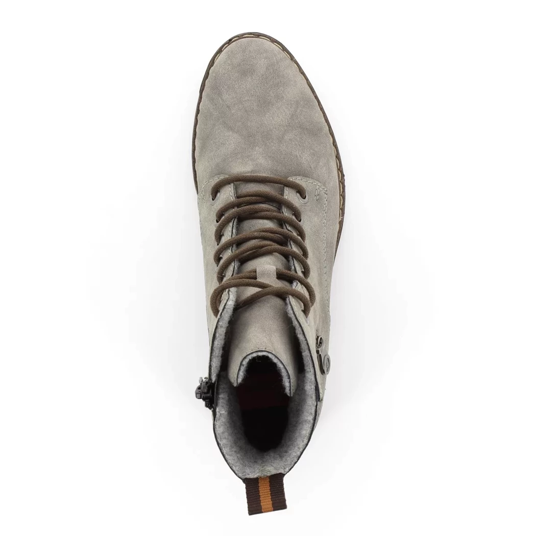 Image (6) de la chaussures Rieker - Bottines Gris en Cuir synthétique