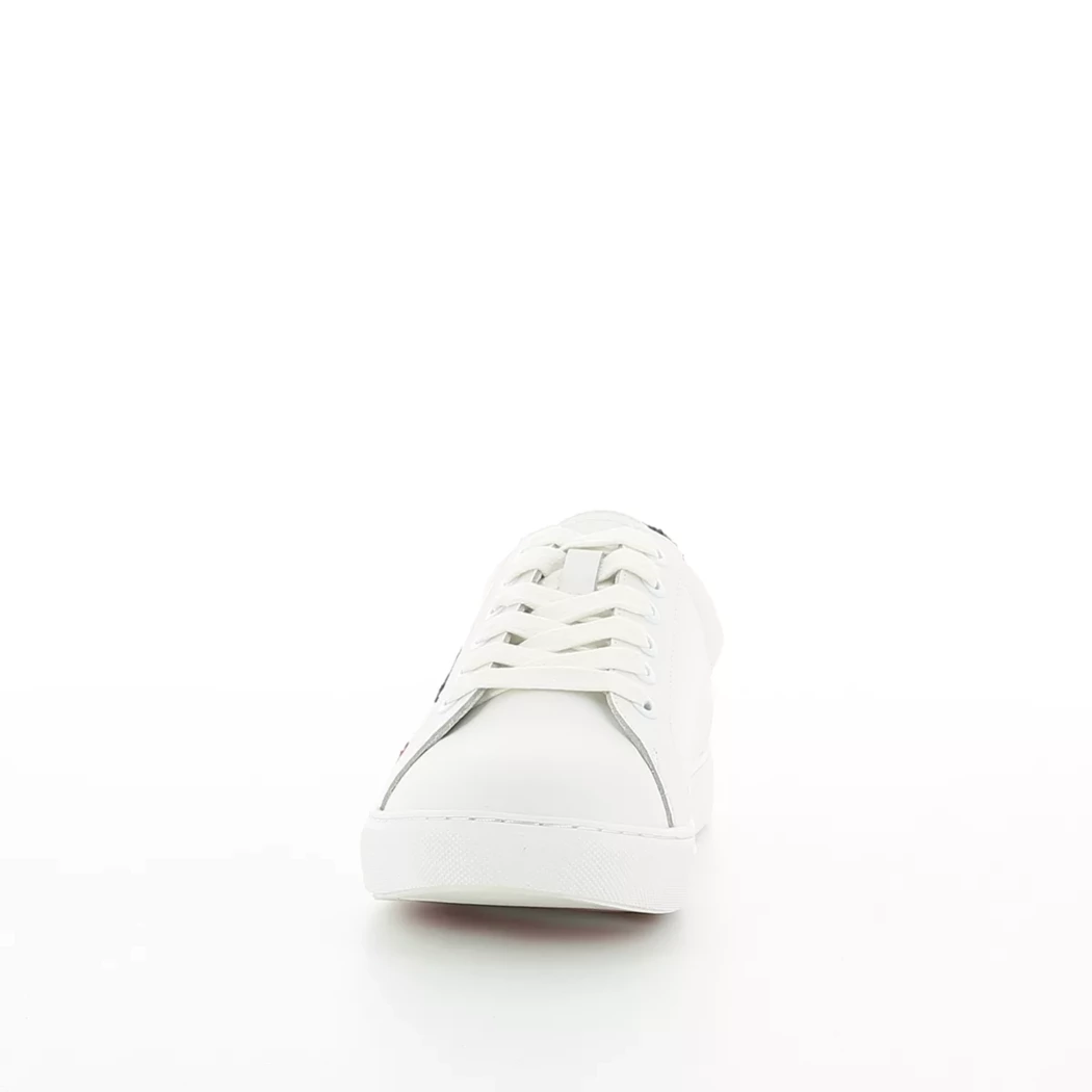 Image (5) de la chaussures Bons baisers de Paname - Baskets Blanc en Cuir