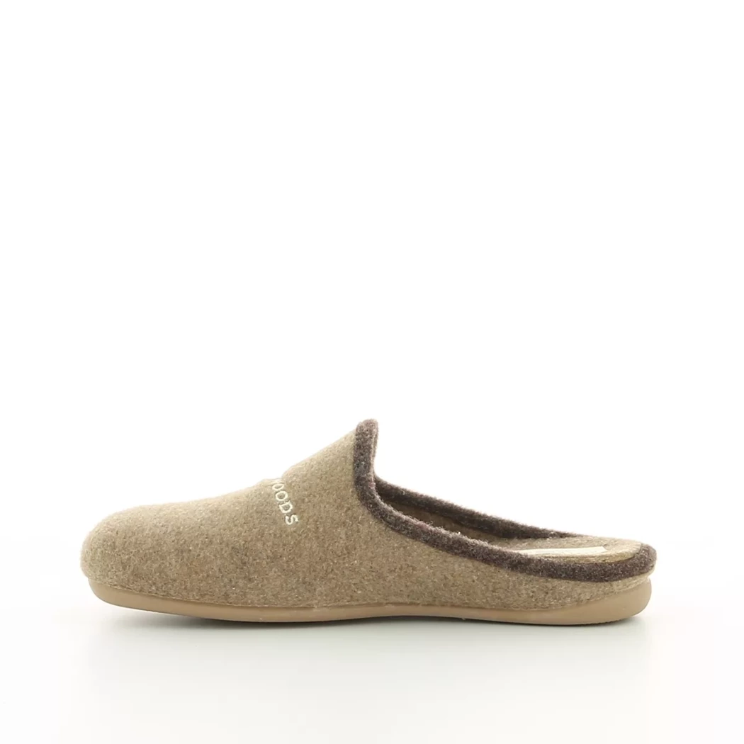 Image (4) de la chaussures Riverwoods - Pantoufles et Chaussons Beige en Textile