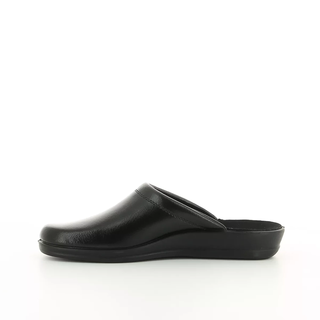Image (4) de la chaussures Rohde - Pantoufles et Chaussons Noir en Cuir