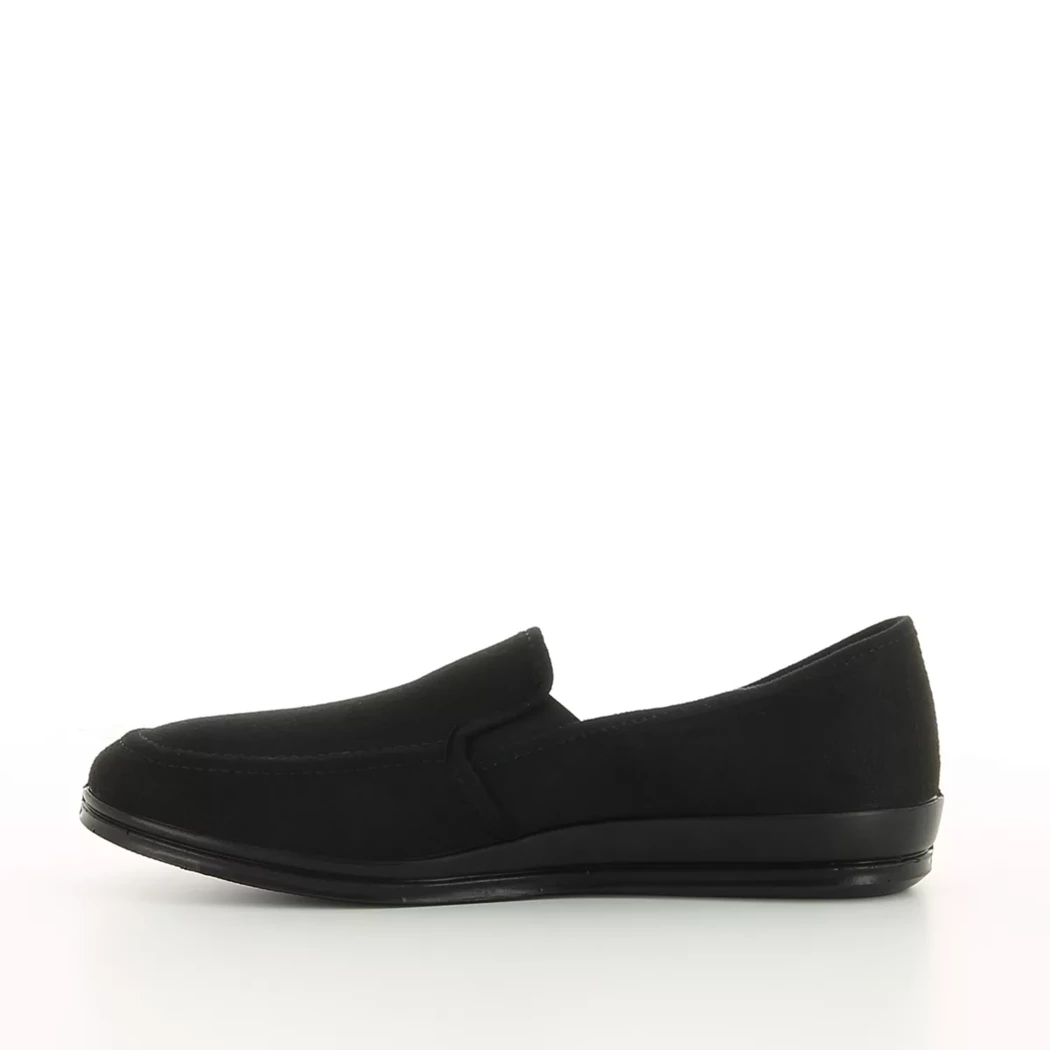 Image (4) de la chaussures Rohde - Pantoufles et Chaussons Noir en Cuir nubuck