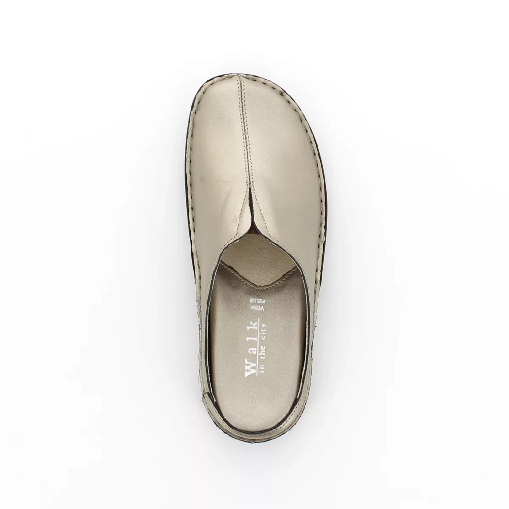 Image (6) de la chaussures Calba - Pantoufles et Chaussons Or / Bronze / Platine en Cuir