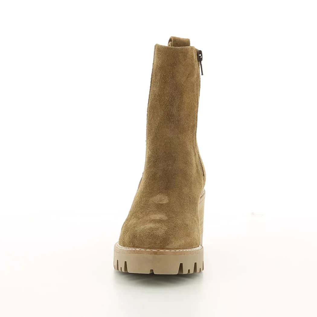 Image (5) de la chaussures Debutto Donna - Boots Taupe en Cuir nubuck