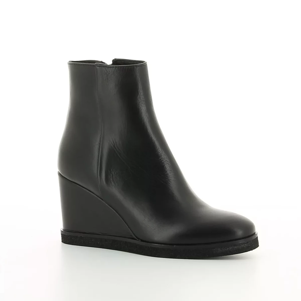 Image (1) de la chaussures Donna Lei - Boots Noir en Cuir