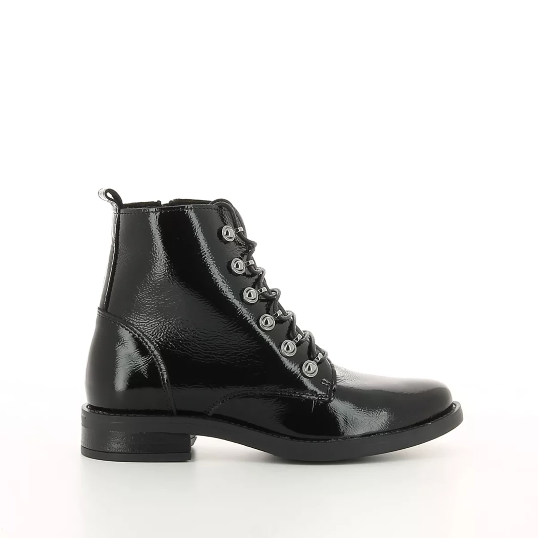 Image (2) de la chaussures Drakart - Bottines Noir en Cuir vernis