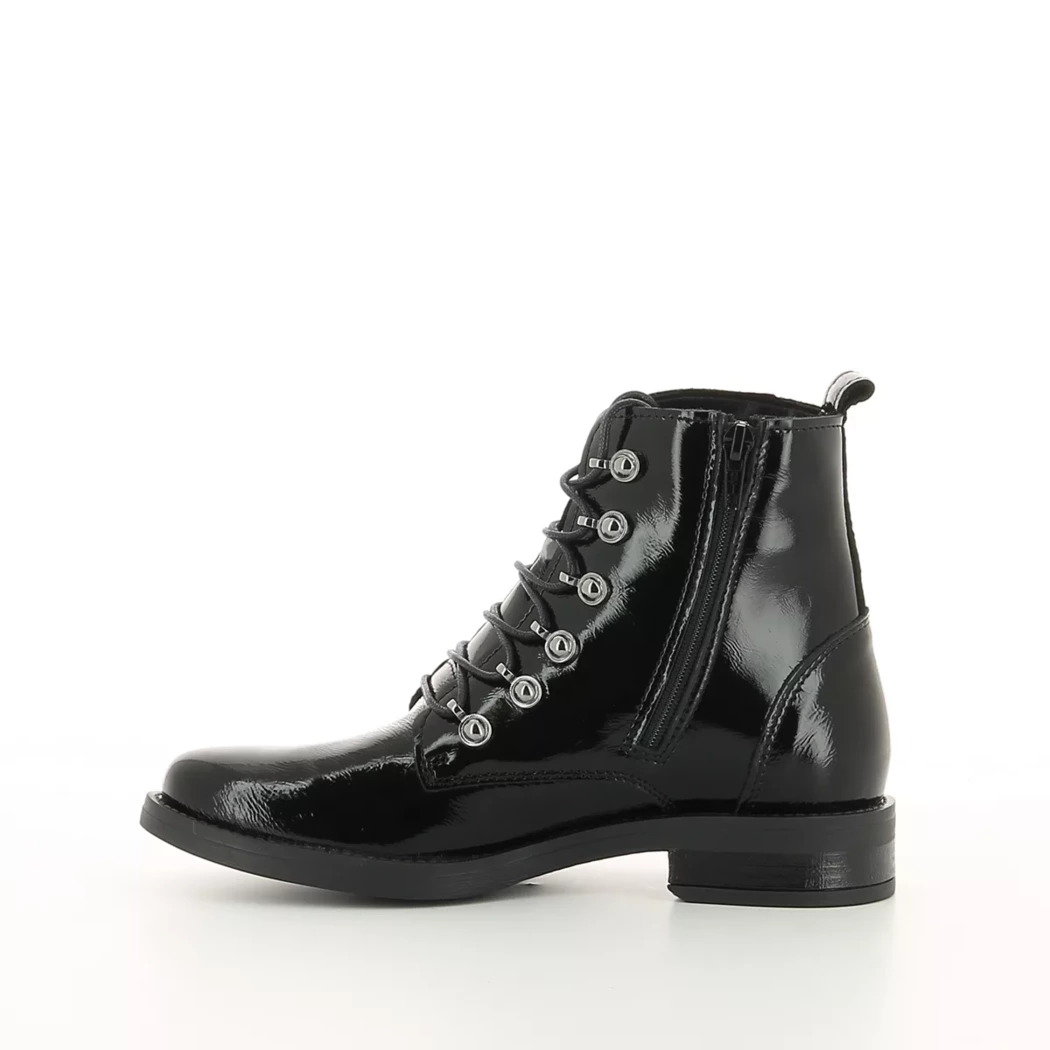 Image (4) de la chaussures Drakart - Bottines Noir en Cuir vernis