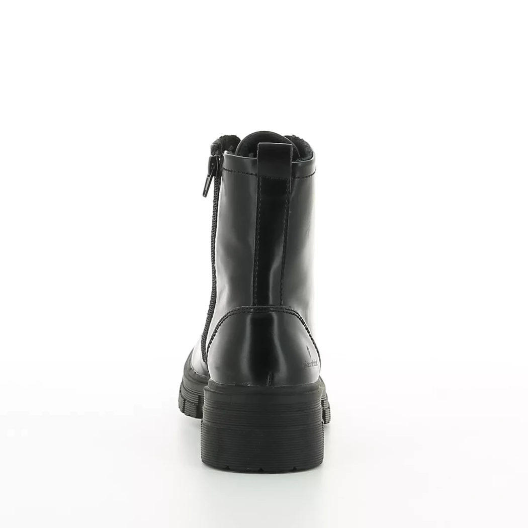 Image (3) de la chaussures Piece of mind - Bottines Noir en Cuir synthétique