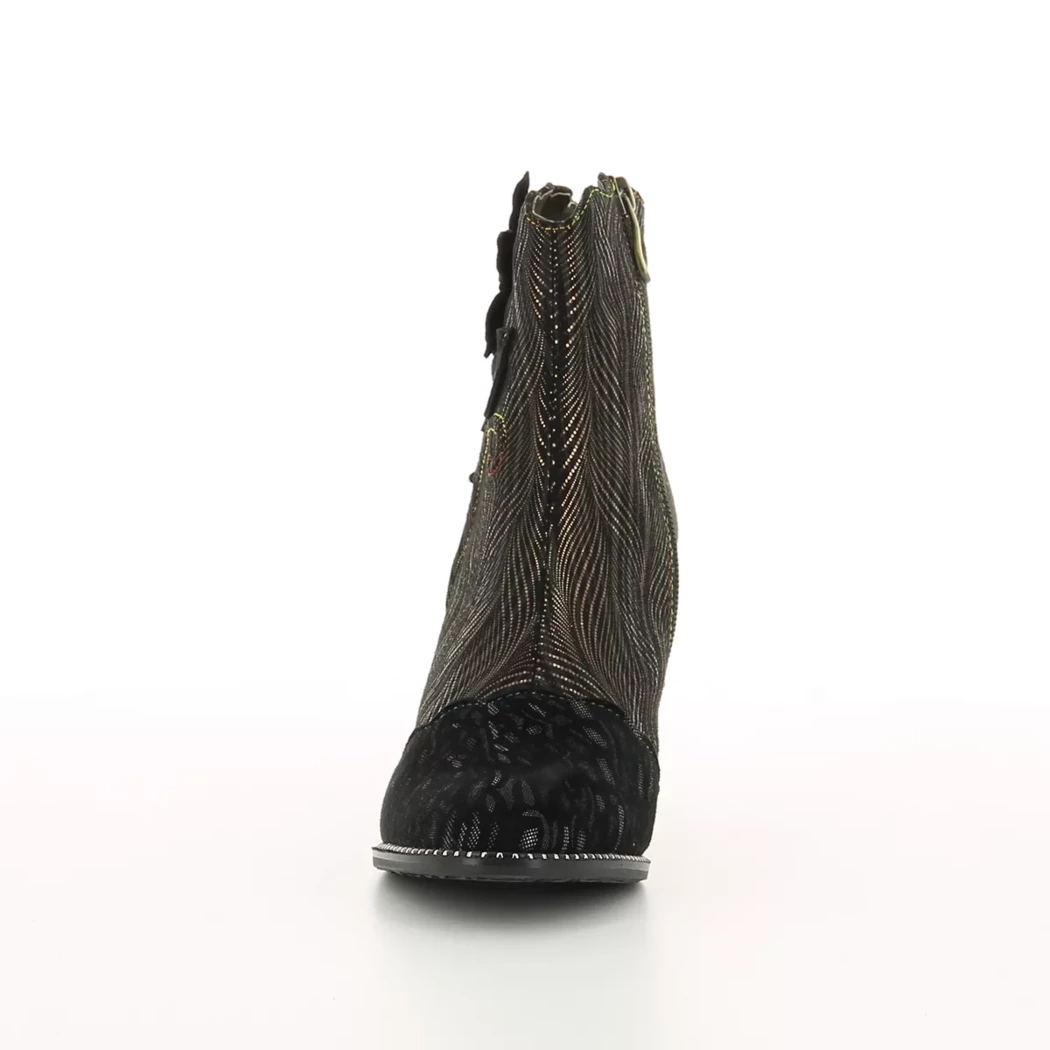 Image (5) de la chaussures Laura Vita - Boots Noir en Cuir nubuck