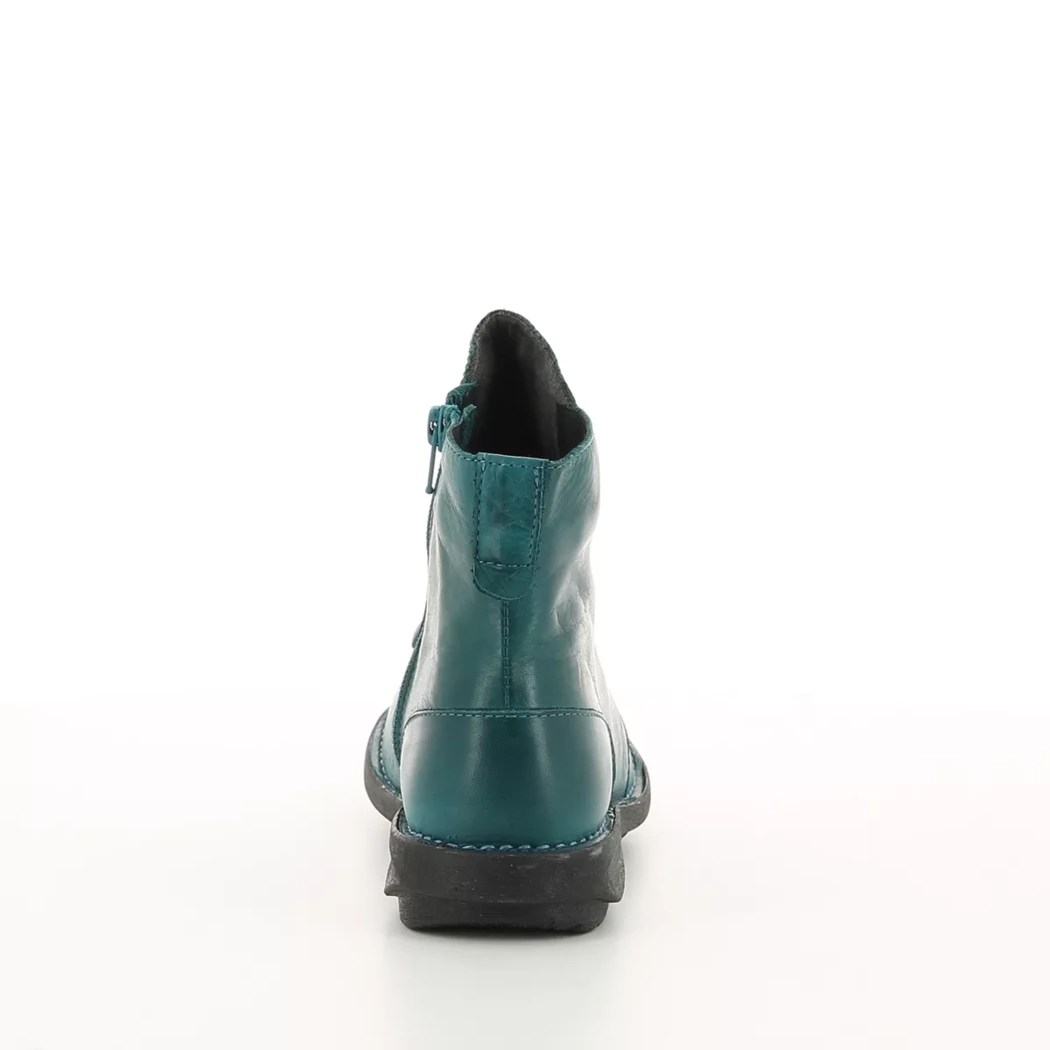 Image (3) de la chaussures Miz Mooz - Boots Bleu en Cuir