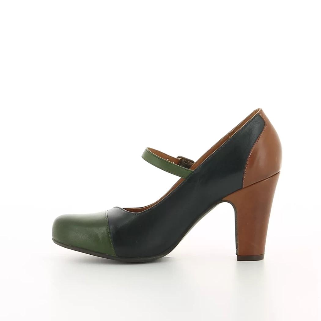 Image (4) de la chaussures Miz Mooz - Escarpins Vert en Cuir