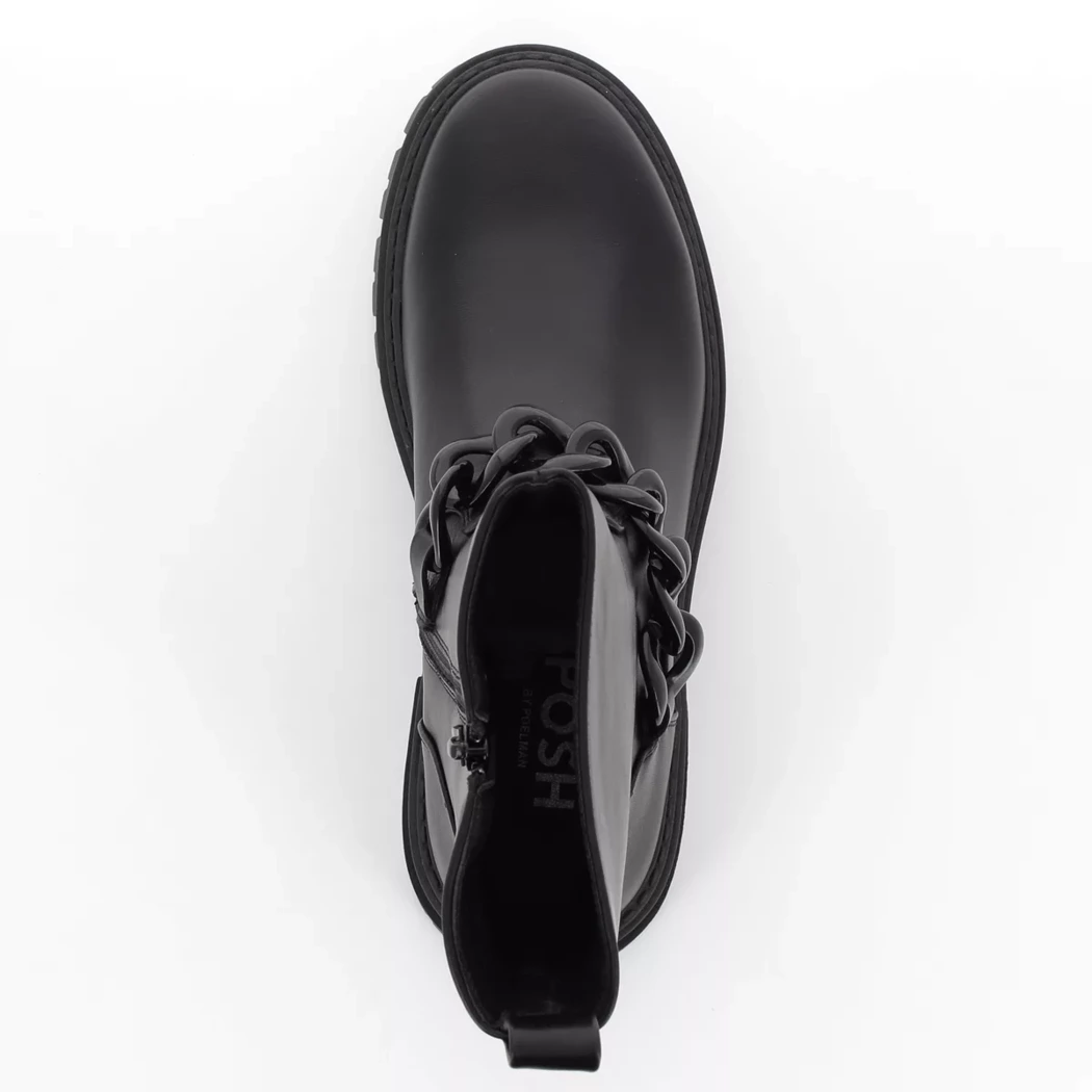 Image (6) de la chaussures Posh - Boots Noir en Cuir synthétique