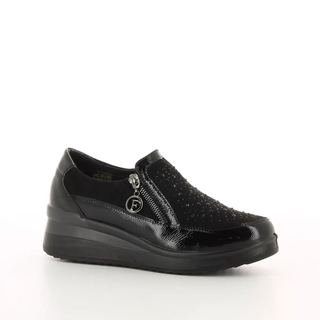 Image (1) de la chaussures Soft Comfort - Mocassins Noir en Cuir synthétique