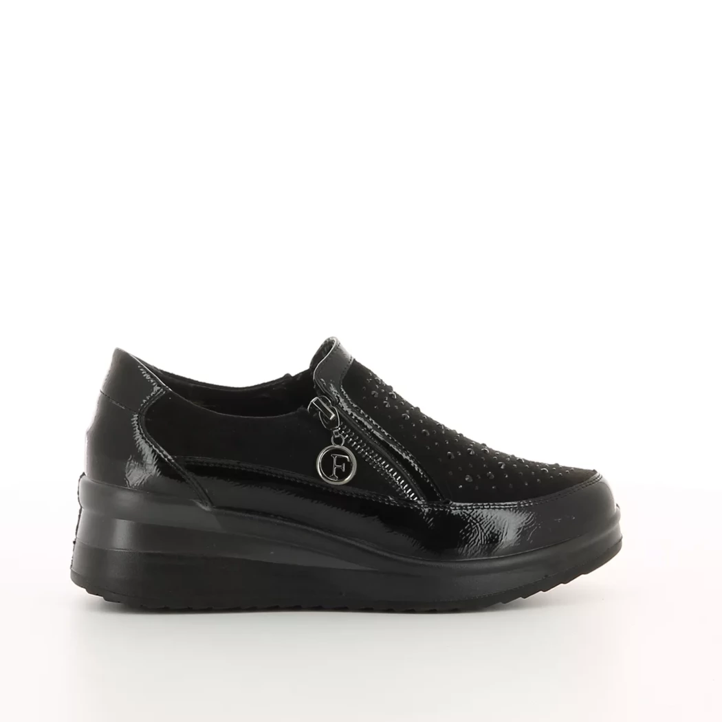 Image (2) de la chaussures Soft Comfort - Mocassins Noir en Cuir synthétique