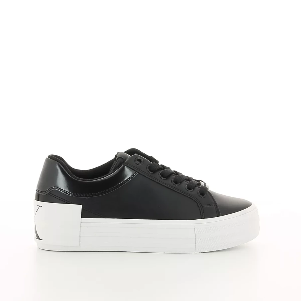 Image (2) de la chaussures Calvin Klein - Baskets Noir en Cuir synthétique
