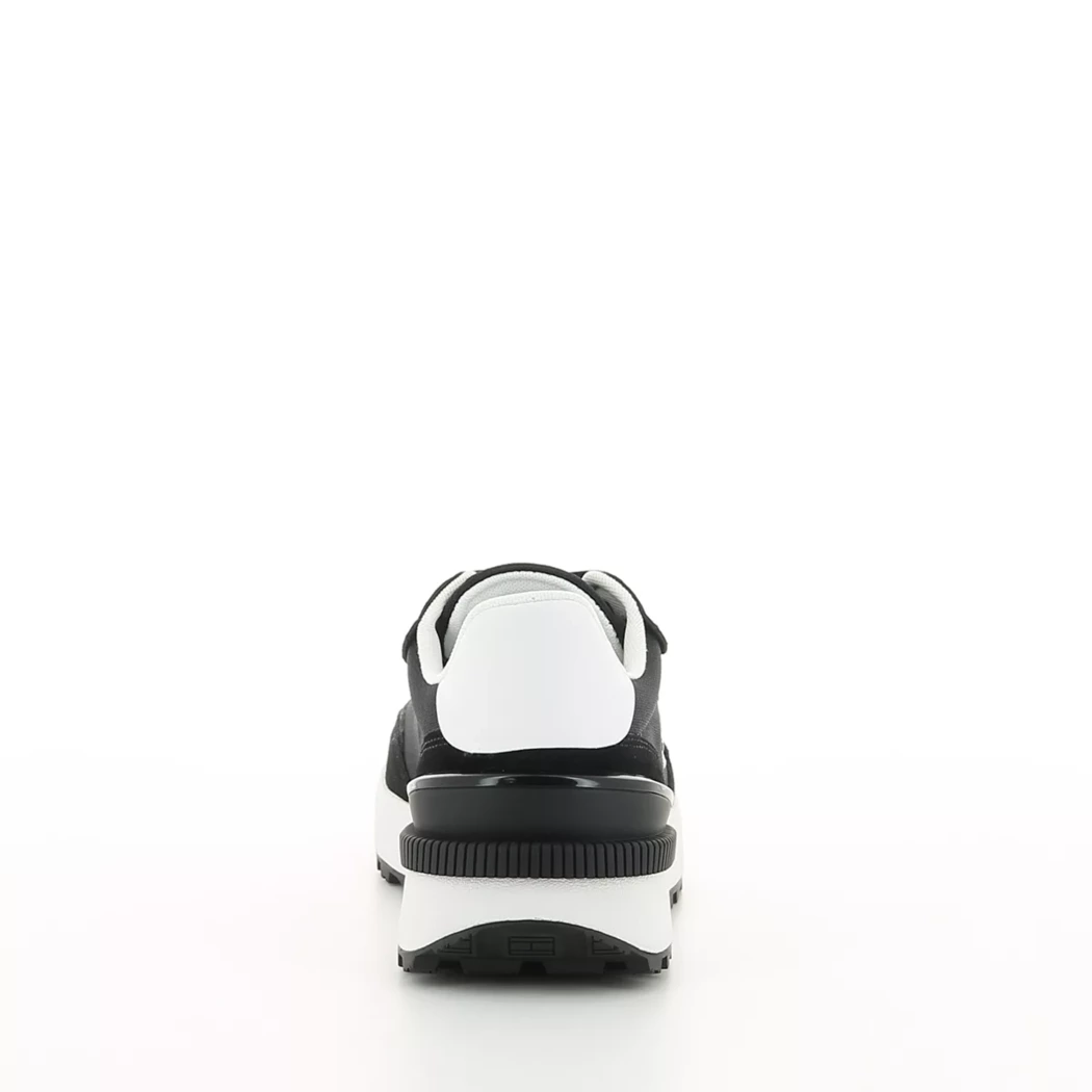 Image (3) de la chaussures Tommy jeans - Baskets Noir en Cuir nubuck