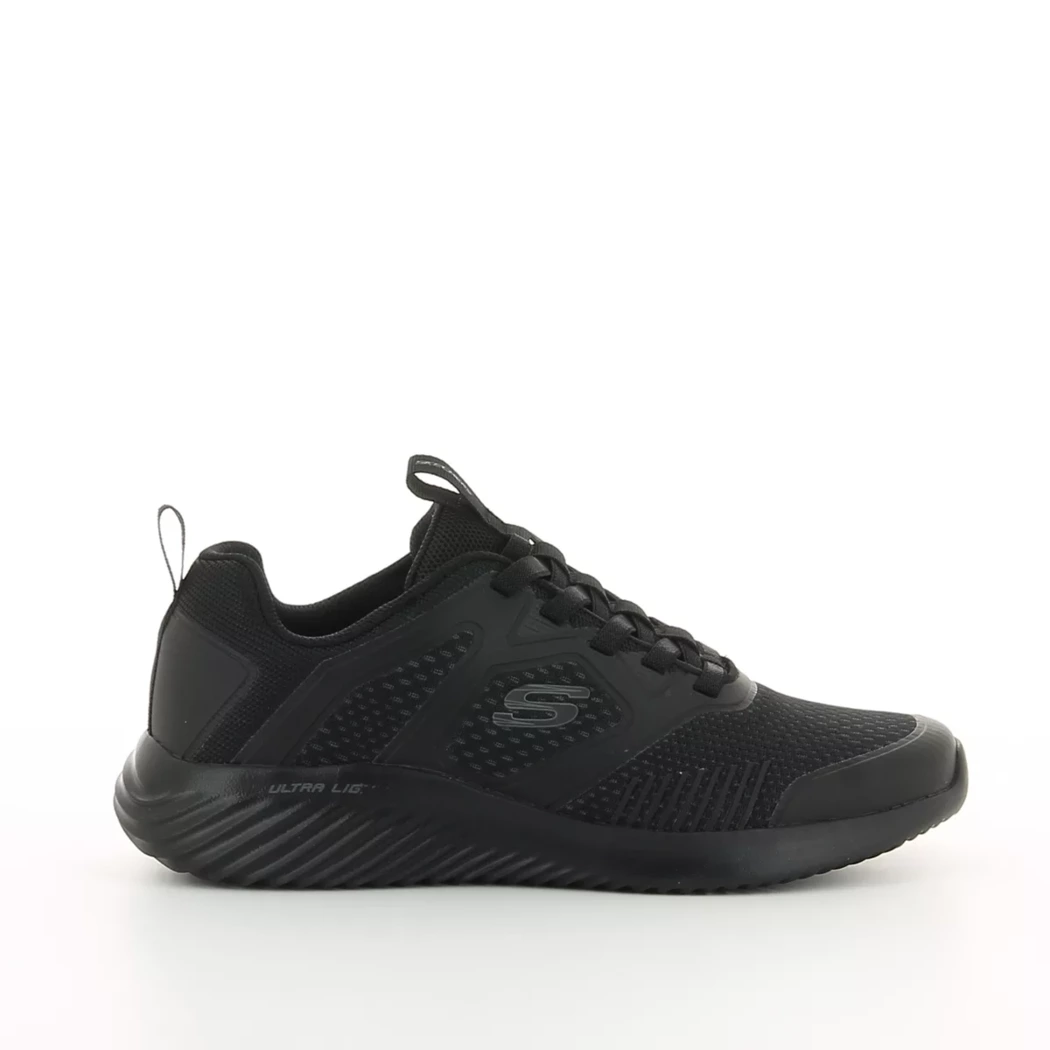 Image (2) de la chaussures Skechers - Baskets Noir en Textile