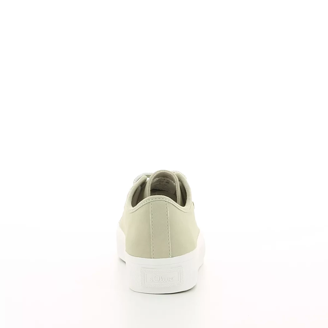 Image (3) de la chaussures S.Oliver - Baskets Vert en Cuir synthétique