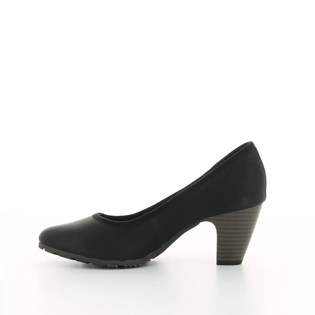 Image (4) de la chaussures S.Oliver - Escarpins Noir en Cuir synthétique