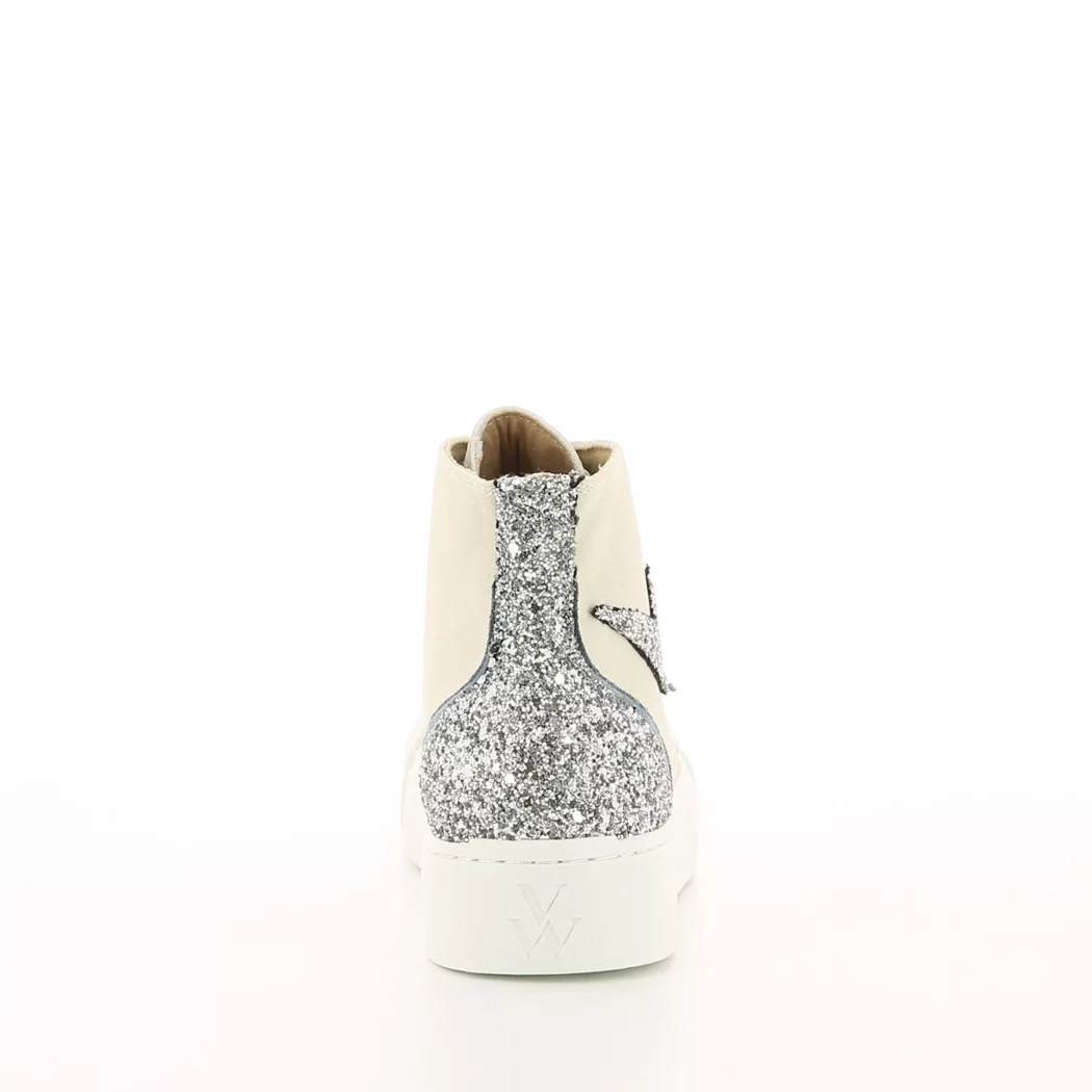 Image (3) de la chaussures Vanessa Wu - Bottines Beige en Cuir nubuck