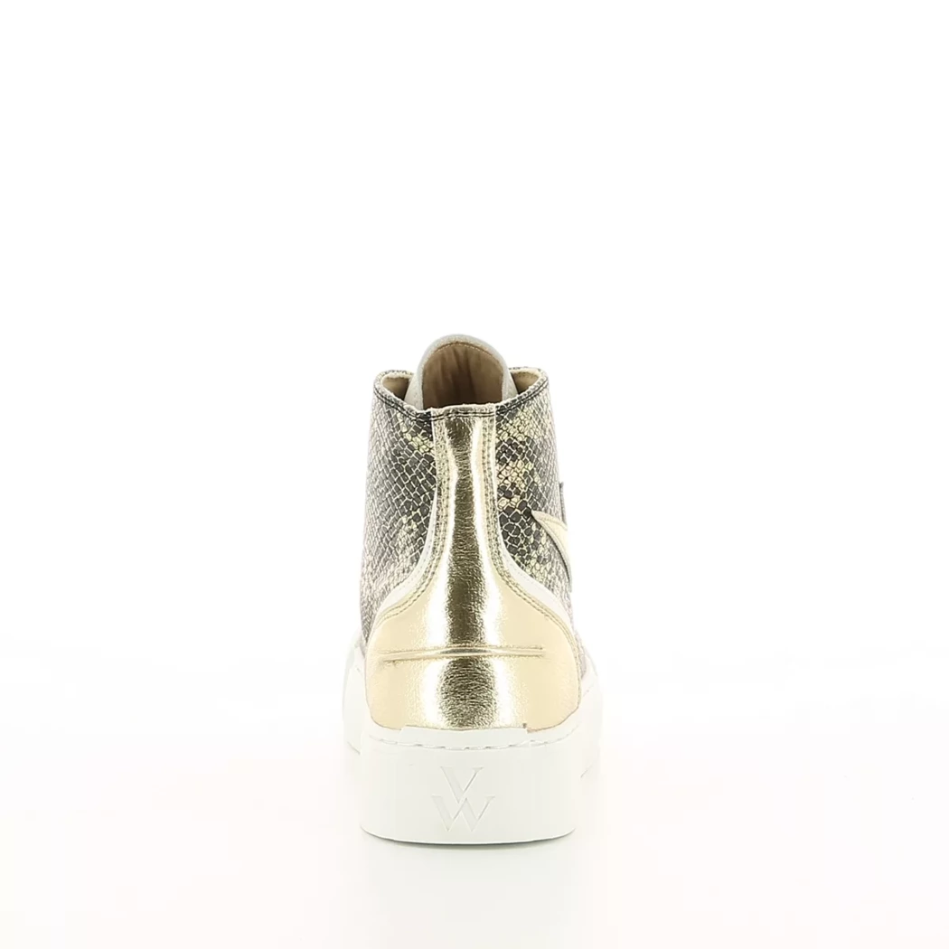 Image (3) de la chaussures Vanessa Wu - Bottines Or / Bronze / Platine en Cuir synthétique