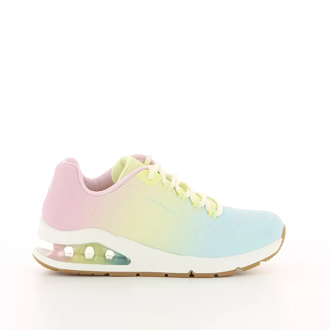 Image (2) de la chaussures Skechers - Baskets Multicolore en Cuir synthétique